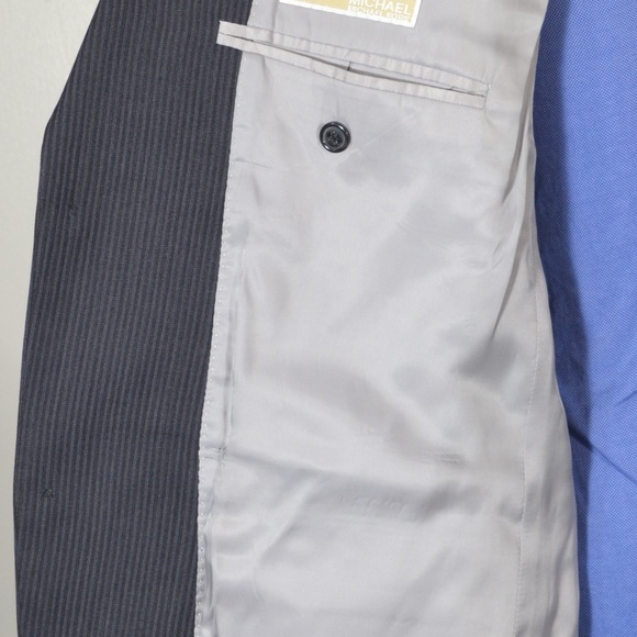 Michael Kors 40R Sport Coat Blazer Suit Jacket - Picture 8 of 8